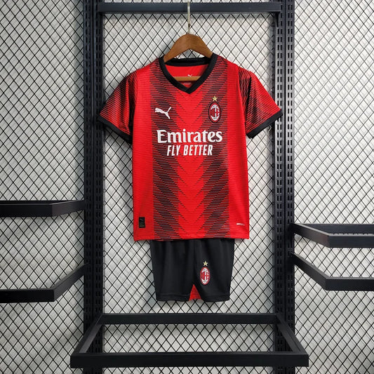 MAILLOT ENFANT AC MILAN DOMICILE 2023/2024